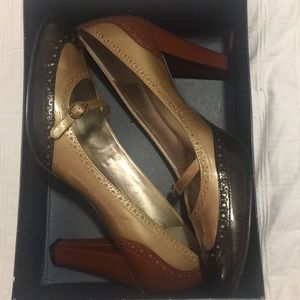Anne Klein Shanty Mary Jane Patent Pumps with Box